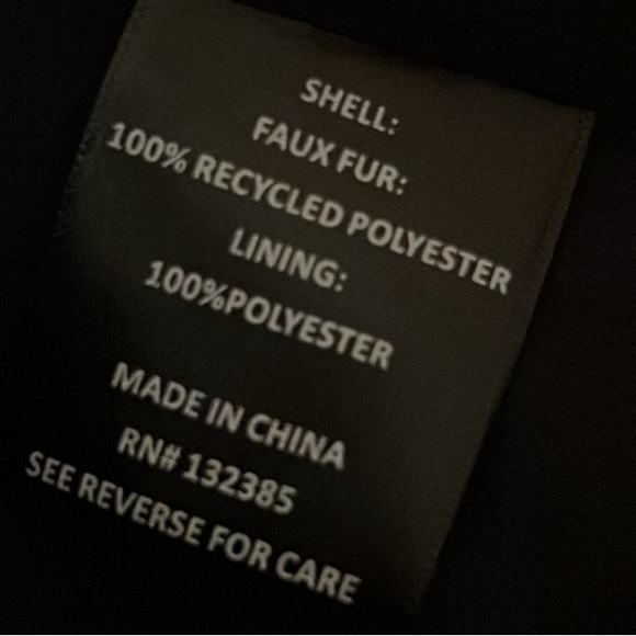 Stella + Lorenzo Plush Coat in Zebra Print, Size XSmall - Picture 16 of 16